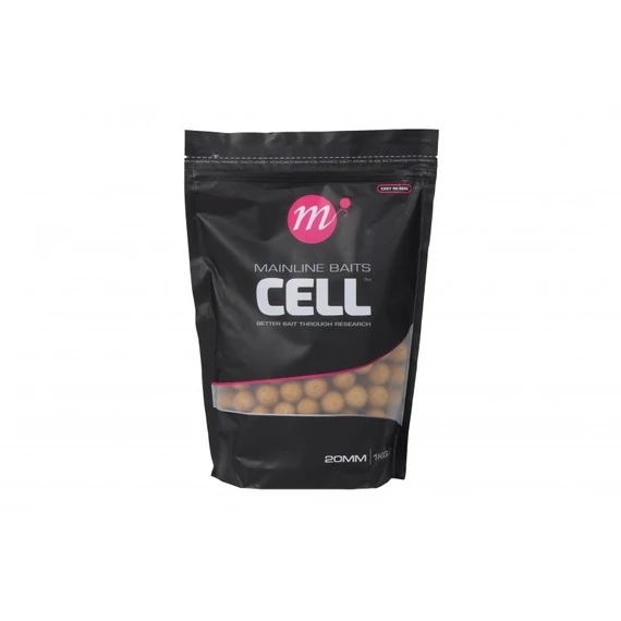 Mainline Shelf Life Boilies Cell 1kg - bojlik Cell ízesítéssel 1 kg-os kiszerelésekben