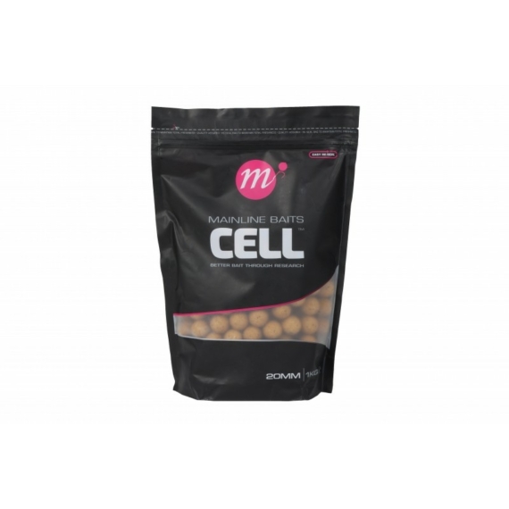 Mainline Shelf Life Boilies Cell 1kg - bojlik Cell ízesítéssel 1 kg-os kiszerelésekben 