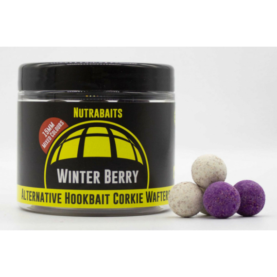 NUTRABAITS Winter Berry Corkie Wafters 15MM - kiegyensúlyozott horogcsali