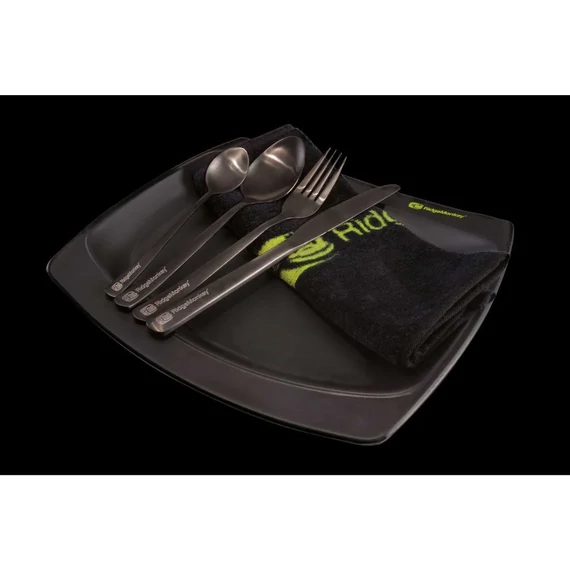 RidgeMonkey SQ DLX Large Plate Set - nagy tányéros étkészlet
