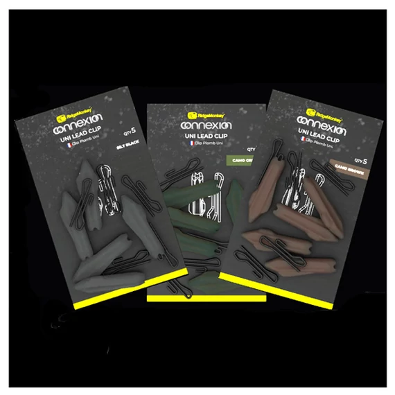 RidgeMonkey Connexion Uni Lead Clips Silt Black - ólomklipsz 