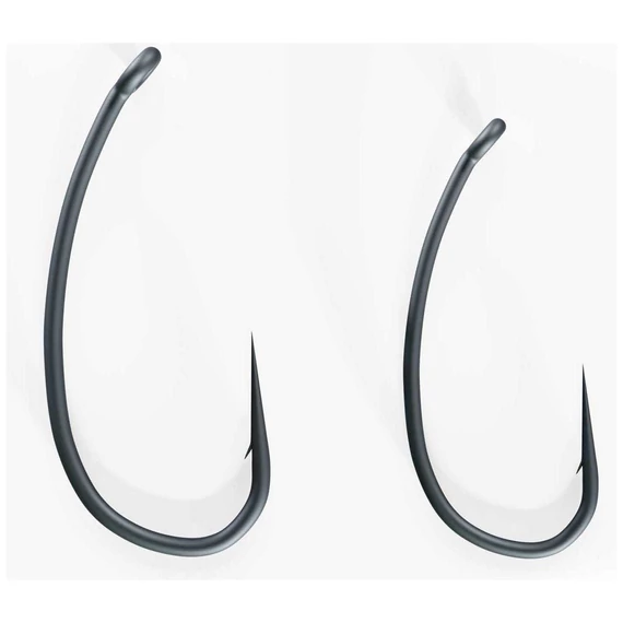 RidgeMonkey Ape-X Medium Curve Barbed Size 4/6/8 - szakállas horgok 4,6,8-as méretekben