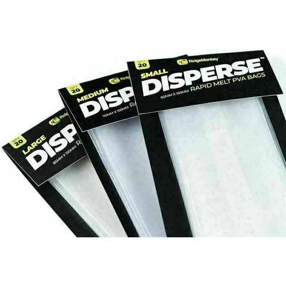 RidgeMonkey Disperse PVA Bags Small - PVA zacskó kis méretben