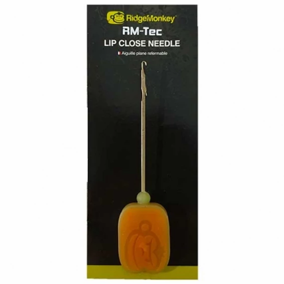RidgeMonkey RM-Tec Lip Close Needle - kapcsos fűzőtű