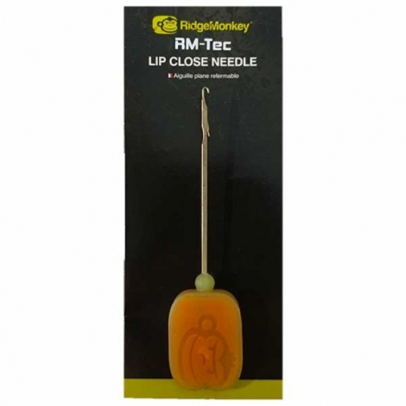 RidgeMonkey RM-Tec Lip Close Needle - kapcsos fűzőtű