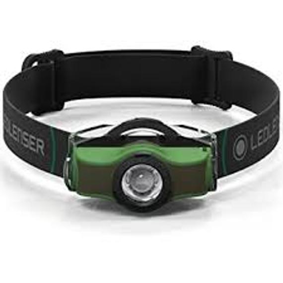 Led Lenser MH4 Outdoor Green - fejlámpa zöld
