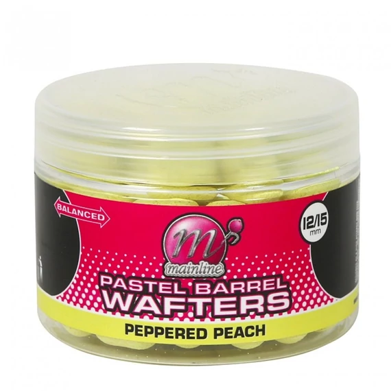 Mainline Pastel Wafters Barrels Peppered Peach - kikönnyített horogcsali 