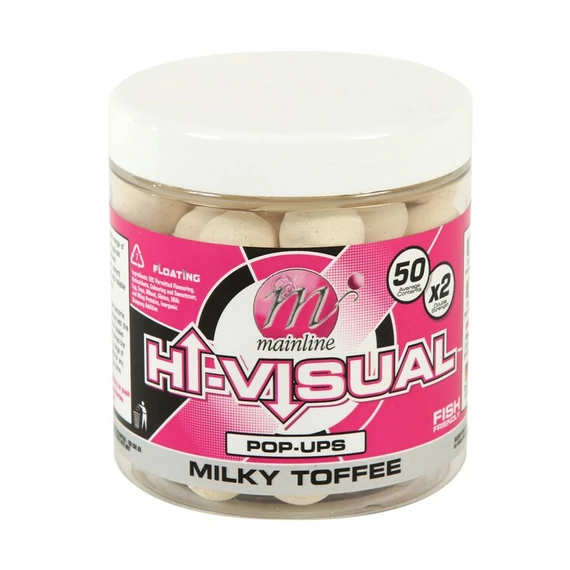 Mainline High Visual Pop-ups Milky Toffee - lebegő pop-up 15mm 
