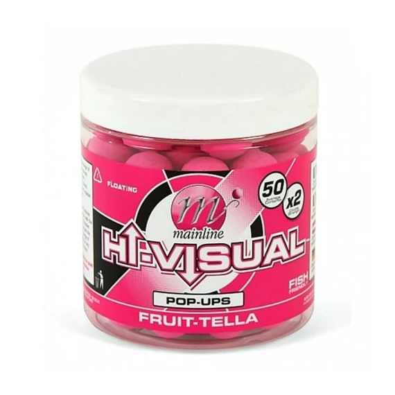 Mainline High Visual Pop-ups Pink Fruit-Tella - lebegő pop-up 15mm 