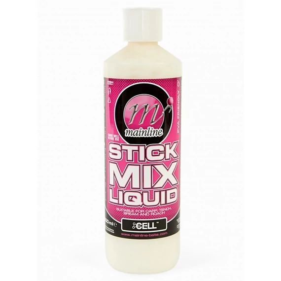 Mainline Stick Mix Liquid CellTM - 500ml Bottle - aromázott locsoló folyadék "CellTM" ízesítéssel