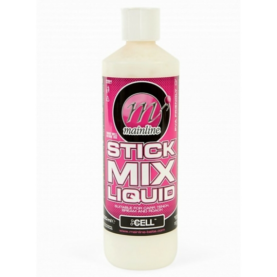 Mainline Stick Mix Liquid CellTM - 500ml Bottle - aromázott locsoló folyadék "CellTM" ízesítéssel