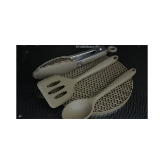 Trakker Armolife 4 Pieces Silicone Utensil Set - 4 részes szilikon kemping főző szett