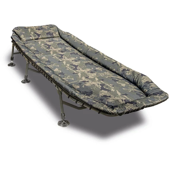 Solar Tackle Camo Undercover Bedchair - horgászágy