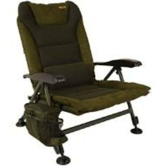 Solar Tackle SP C-Tech Recliner Chair High - magas háttámlás szék kis oldaltáskával