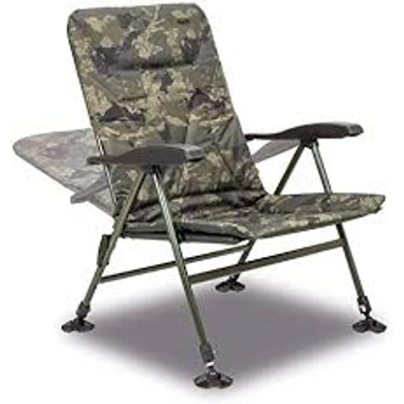 Solar Tackle Undercover Camo Recleiner Chair - karfás kamo szék