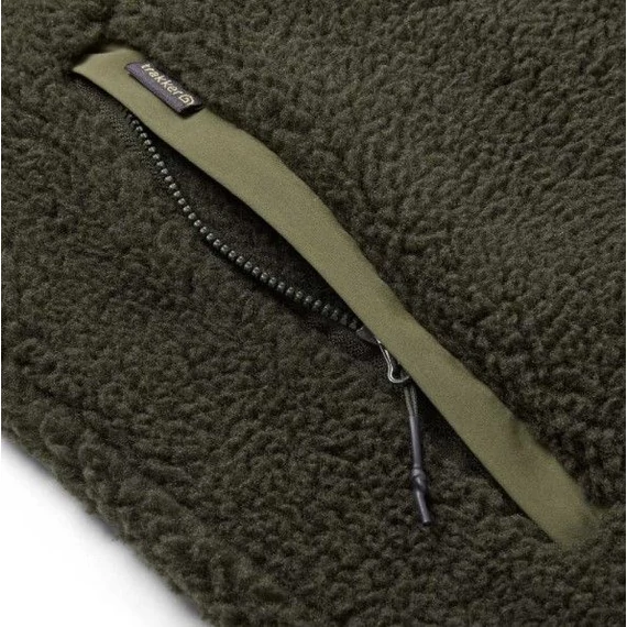 Trakker Techpro Sherpa Jacket Size: S, M, L, XL, XXL, XXXL - Trakker gyapjú anyagú kabát hat méretben: S, M, L, XL, XXL, XXXL