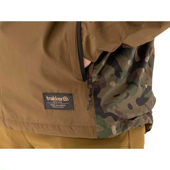 Trakker Techpro Half-Zip Hoody Size: S, M, L, XL, XXL, XXXL - Trakker félig zipzáros, vízlepergető anyagú pulóver hat méretben: S, M, L, XL, XXL, XXXL