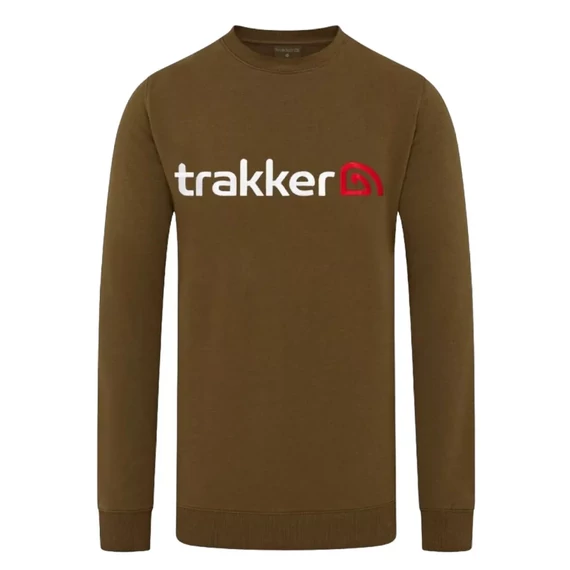 Trakker CR Logo Sweatshirt Size: S, M, L, XL, XXL, XXXL - Trakker logóval hímzett pulóver hat méretben: S, M, L, XL, XXL, XXXL