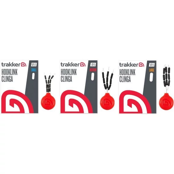 TRAKKER HOOKLINK CLINGA SMALL, MEDIUM, LARGE - CSALI STOPPER HÁROM MÉRETBEN: KICSI, KÖZÉP, NAGY