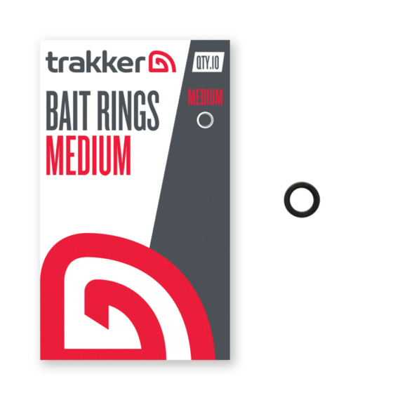 TRAKKER BAIT RINGS MEDIUM - Közepes méretű hajszálelőke gyűrű