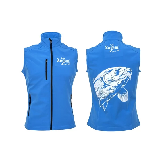 Carp Zoom Férfi Mellény Softshell (Világoskék) - S