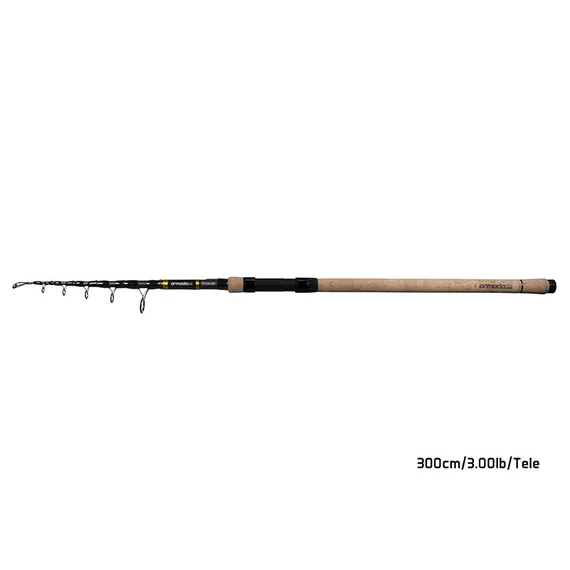 Delphin Telszkópos Bot ARMADA NX TRAVEL BlackWay Cork 330cm/3.00lbs