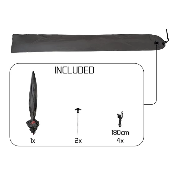 Delphin ATOMA RaceSHAD esernyő 250cm