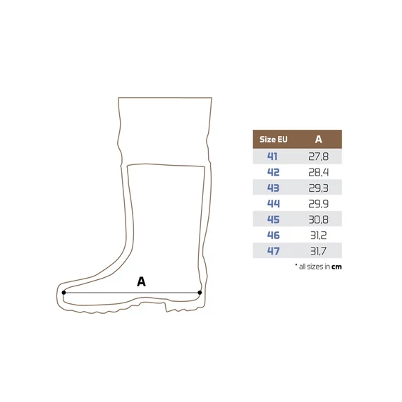 Delphin ORAVA Neoprén gázlócsizma 41