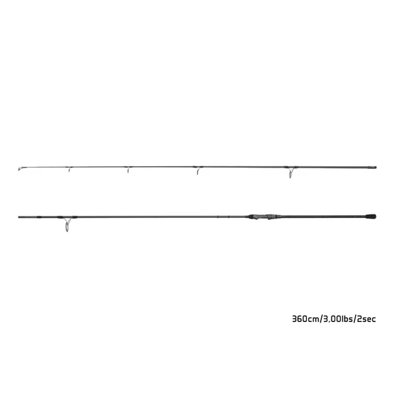 Delphin Bojlis Bot Opium BlacxCARP 3G TechnoCORK 12ft/360cm/3,50lbs/2rész