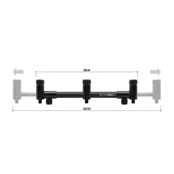 Delphin Állítható Buzz Bar FlexiMAG BUZZ - XL (3botos)