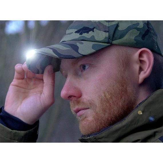 Delphin Baseball Sapka OutLINE Camo LED