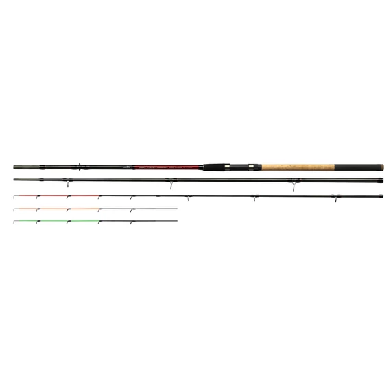 Nevis Feeder Bot Red Carp Feeder 390cm 3+3részes - 60-150g