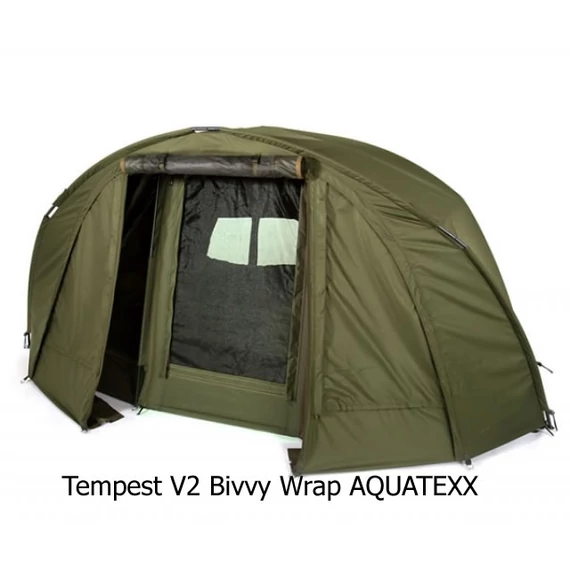 Trakker Ponyva Tempest 100 Brolly Skull Cap Wrap Aquatexx EV 1.0