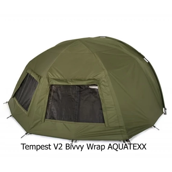 Trakker Ponyva Tempest 100 Brolly Skull Cap Wrap Aquatexx EV 1.0