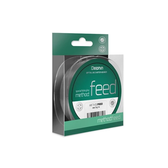 Delphin Monofil Zsinór METHOD FEED szürke
