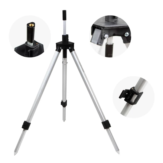 Nevis Bottartó Állvány Alumínium  (Silver) - 60-160cm