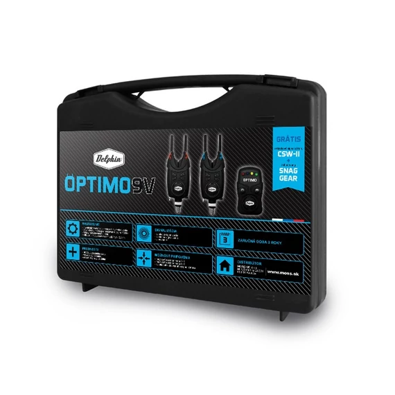 Delphin Kapásjelző a szetthez OPTIMO 9V+CSW II+snag kék