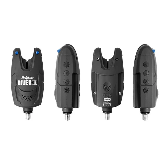 Delphin Kapásjelző a szetthez DIVER 9V piros