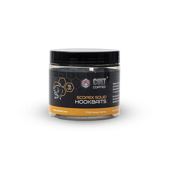 Nash Bevonatos Horogcsali Scopex Squid (15mm)