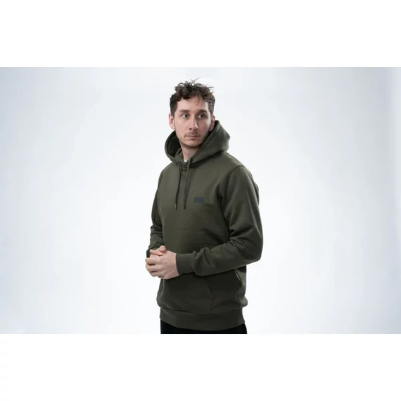 Nash Pulóver Make It Happen Carp Logo Hoody Green