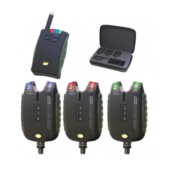 Carp Academy Sensor WDX Set 3+1 Kapásjelző Szett