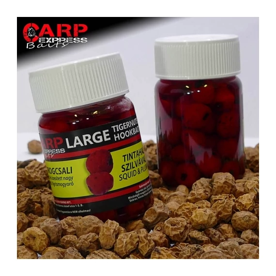 Carpexpress Squid & Plum Tigernuts Hookbaits Főtt Csalizó Tigrismogyoró