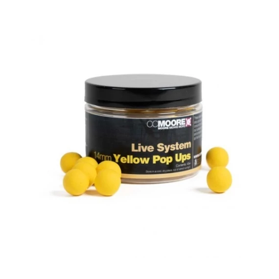CC Moore Live System Yellow Pop Up - 14mm