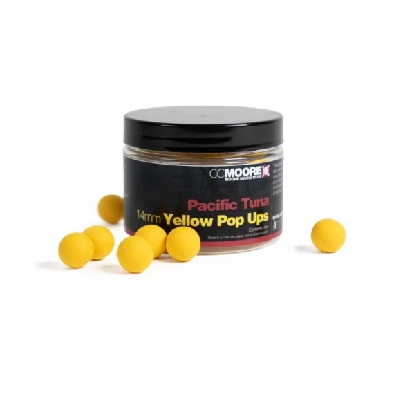 CC Moore Pacific Tuna Yellow Pop Up - 14mm
