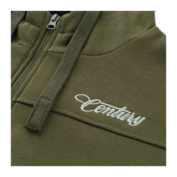 Century NG Premium Zip Green Hoody Cipzáras Pulóver