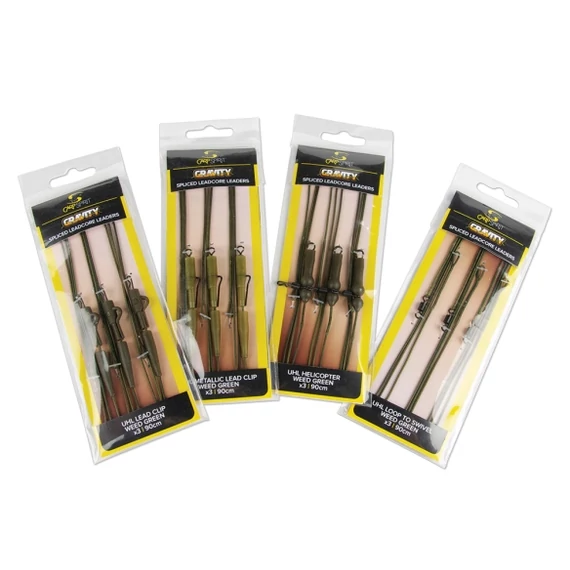 Carp Spirit Gravity Ready Leader Előkötött Leadcore Gyorskapoccsal (90cm/3db)