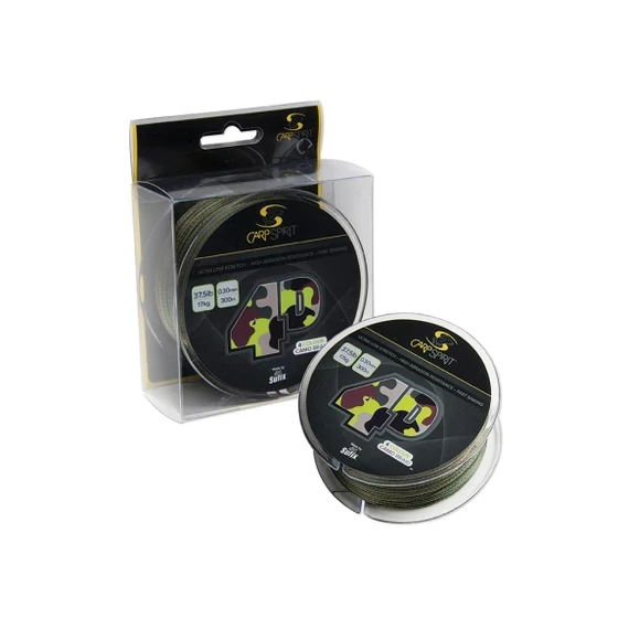 Carp Spirit 4-D Power Braid Fonott Zsinór (300m)