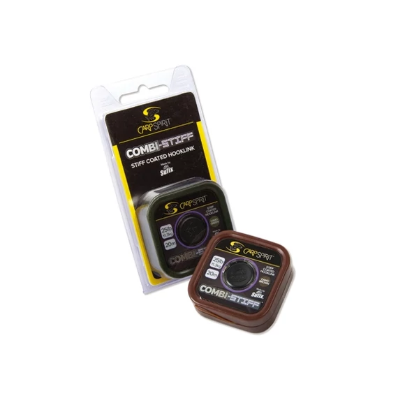 Carp Spirit Combi Stiff Camo Brown Bevonatos Előkezsinór