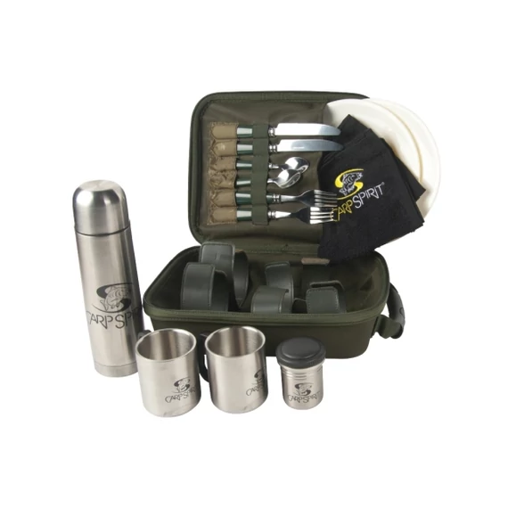 Carp Spirit Camping Shield Többrészes Étkészlet
