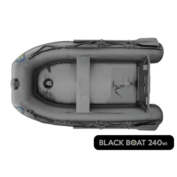 Carp Spirit Black Boat 240WI Gumicsónak Légpadlóval